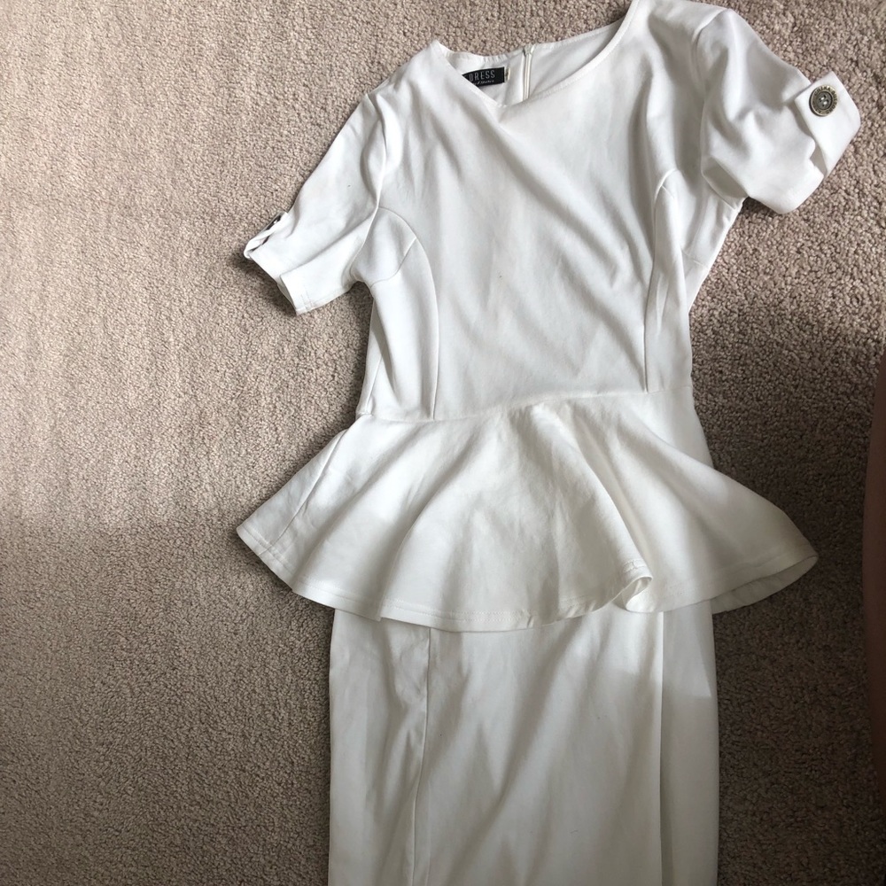 White dress